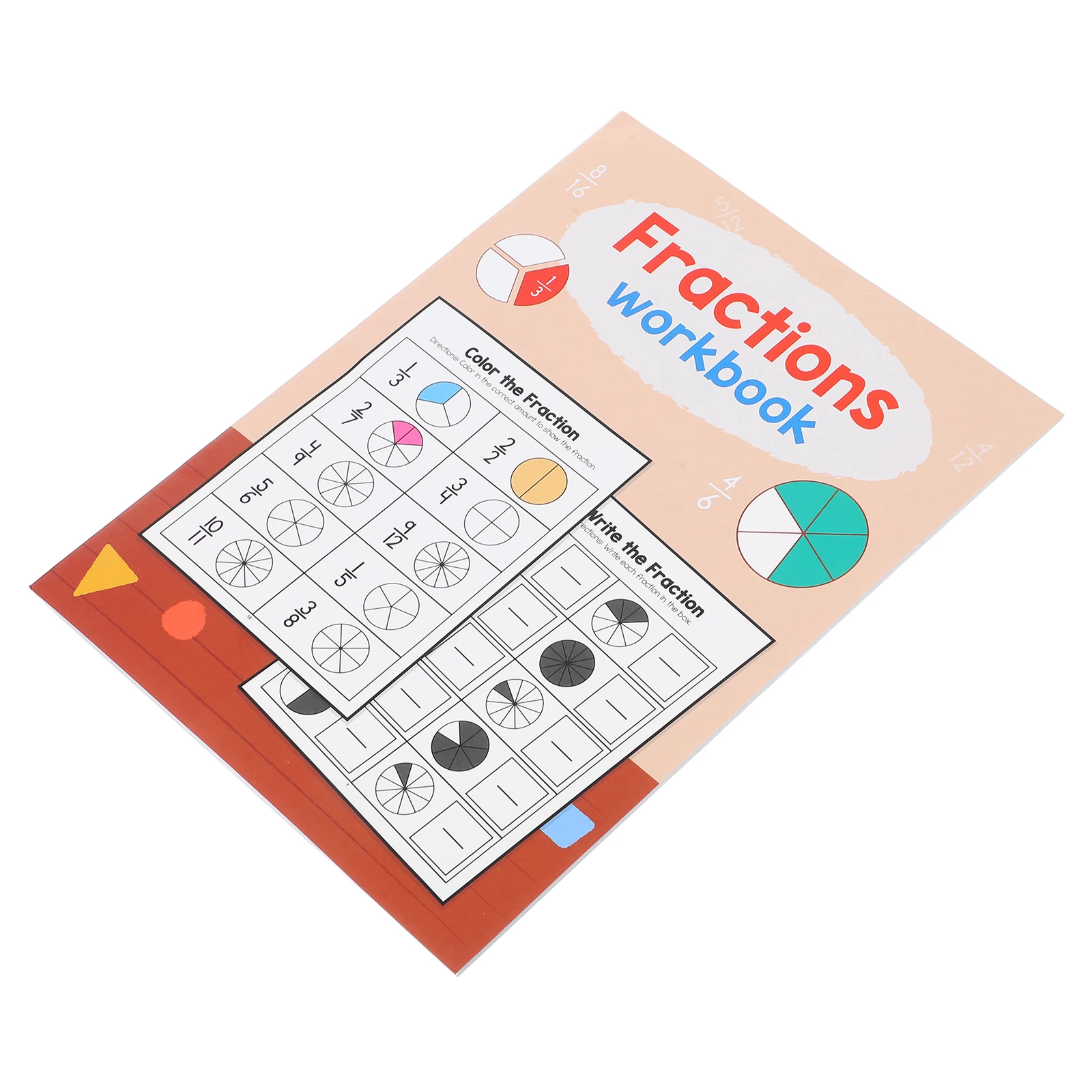 Mathematics Score Training Book Educational Fraction Workbook Circles Learning Kit Exercise Games Paper Preschool
Mathematics Score Training Book Educational Fraction Workbook Circles Learning Kit Exercise Games Paper Preschool