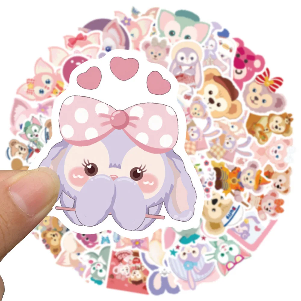 10/30/50pcs Cute LinaBell Duffy Bear Anime Stickers Disney Cartoon Decals for Stationery Laptop Phone Bike Aesthetic Sticker Toy
10/30/50pcs Cute LinaBell Duffy Bear Anime Stickers Disney Cartoon Decals for Stationery Laptop Phone Bike Aesthetic Sticker Toy