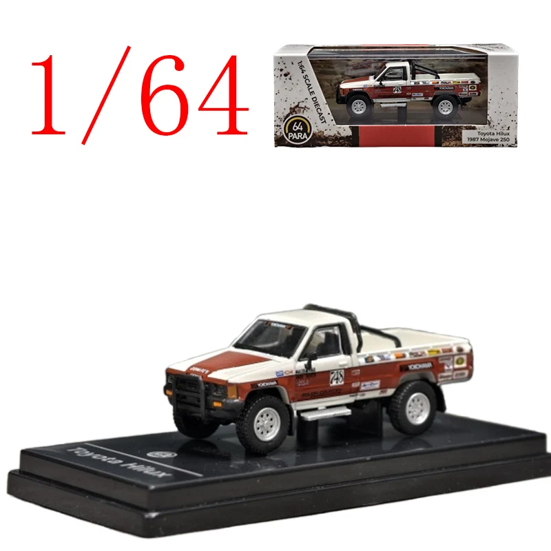 PARA Diecast 1/64 Scale Toyota Alloy Model Cars 1985 Hilux Class Pickup Truck Play Vehicles Toys for Boys Gift Original Box
PARA Diecast 1/64 Scale Toyota Alloy Model Cars 1985 Hilux Class Pickup Truck Play Vehicles Toys for Boys Gift Original Box