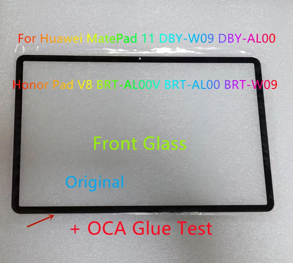 Новое переднее стекло с сенсорным экраном для Huawei MatePad 11 DBY-W09 DBY-AL00, Honor Pad V8 BRT-AL00V BRT-AL00 BRT-W09 + OCA клей (тестировано)
Новое переднее стекло с сенсорным экраном для Huawei MatePad 11 DBY-W09 DBY-AL00, Honor Pad V8 BRT-AL00V BRT-AL00 BRT-W09 + OCA клей (тестировано)