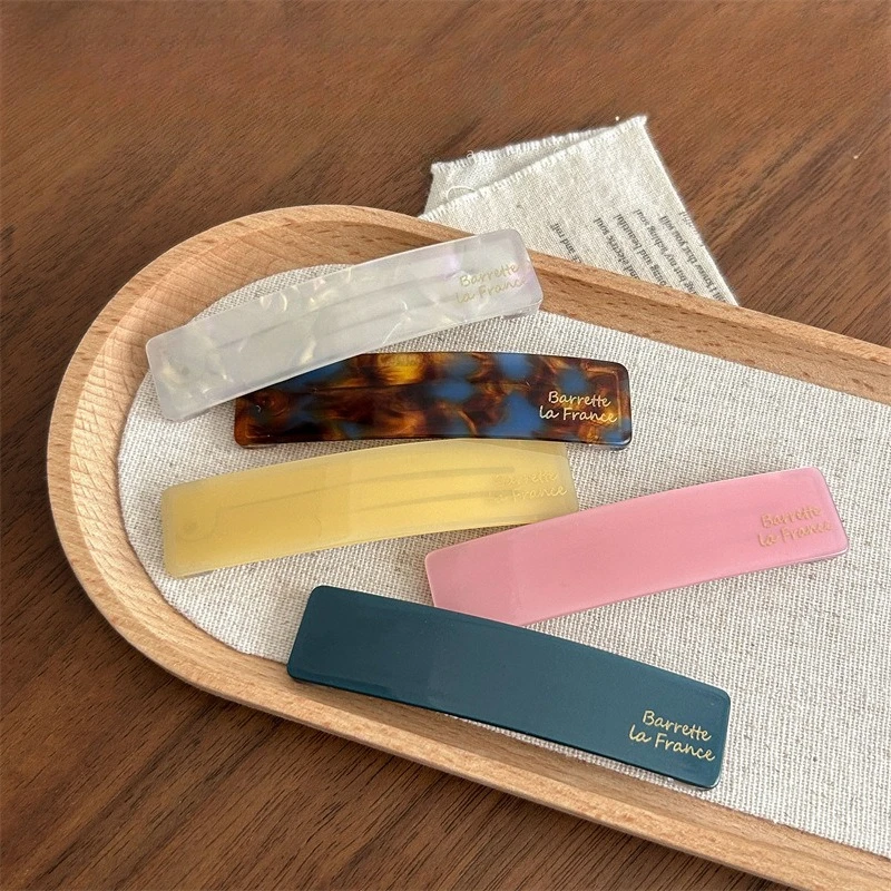 2-pack ~ Premium French-style acetate hair clips with crimped edges for side bangs Women's 2025 new straight-bar hair clips
2-pack ~ Premium French-style acetate hair clips with crimped edges for side bangs Women's 2025 new straight-bar hair clips