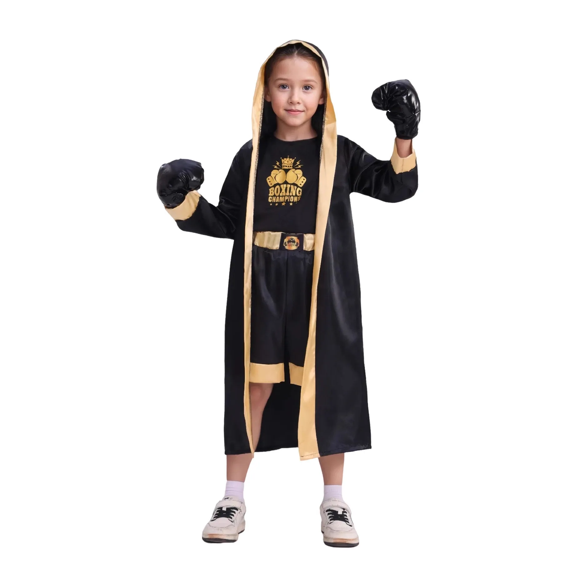Kids Boxing Costume Boxer Role Play Set Sports Theme Halloween Party Outfit
Kids Boxing Costume Boxer Role Play Set Sports Theme Halloween Party Outfit