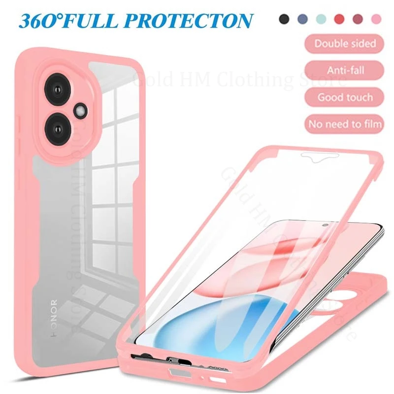 360° Full Protection Screen Film Protector Case For Honor 400 Smart Clear Shockproof Cover For Honor X70 X60 400 Pro X9D X9C X7D
360° Full Protection Screen Film Protector Case For Honor 400 Smart Clear Shockproof Cover For Honor X70 X60 400 Pro X9D X9C X7D