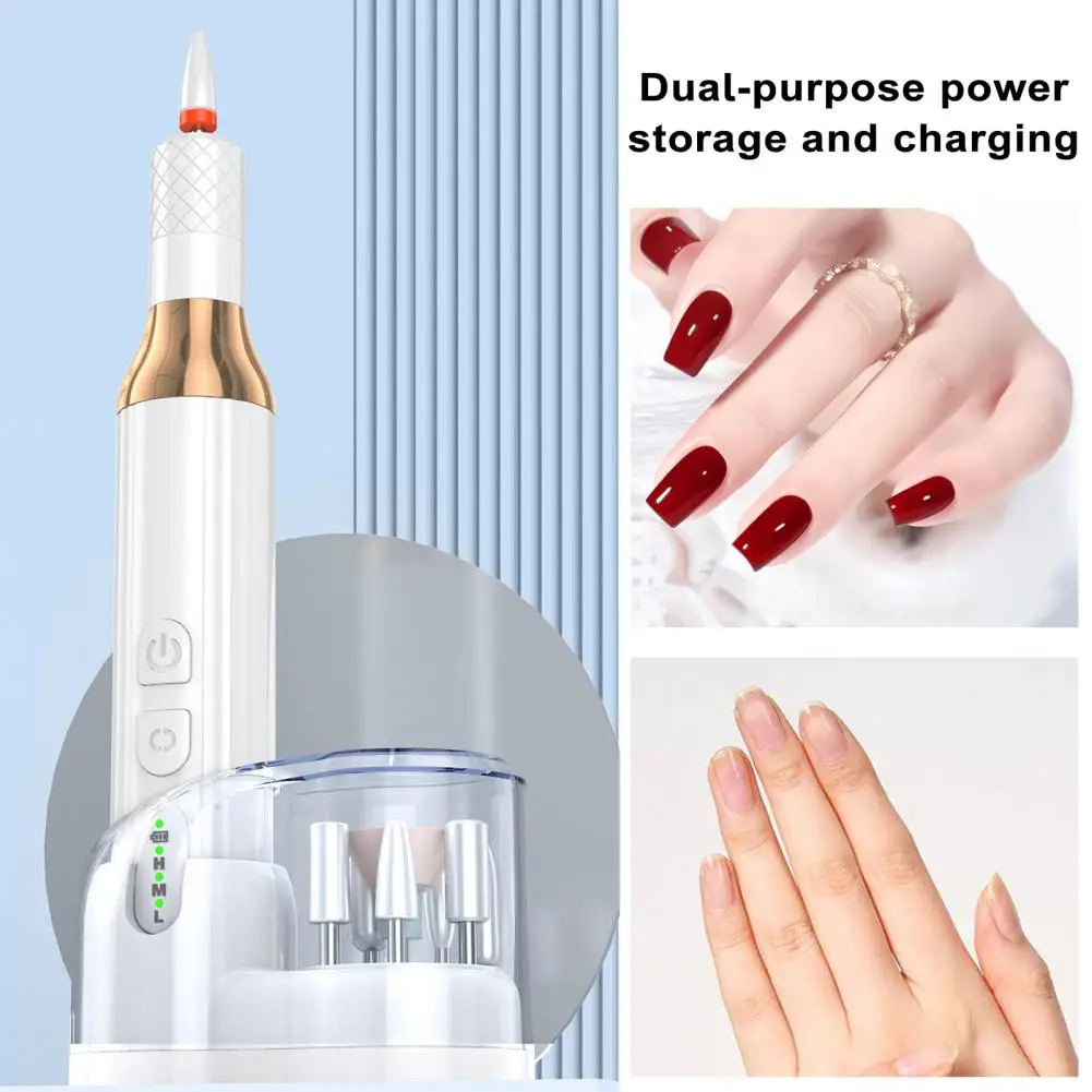 Electric Nail Drill Cordless USB Rechargeable Portable 18000 RPM Professional Acrylic Gel Nail File Pedicure Manicure Grinder
Electric Nail Drill Cordless USB Rechargeable Portable 18000 RPM Professional Acrylic Gel Nail File Pedicure Manicure Grinder