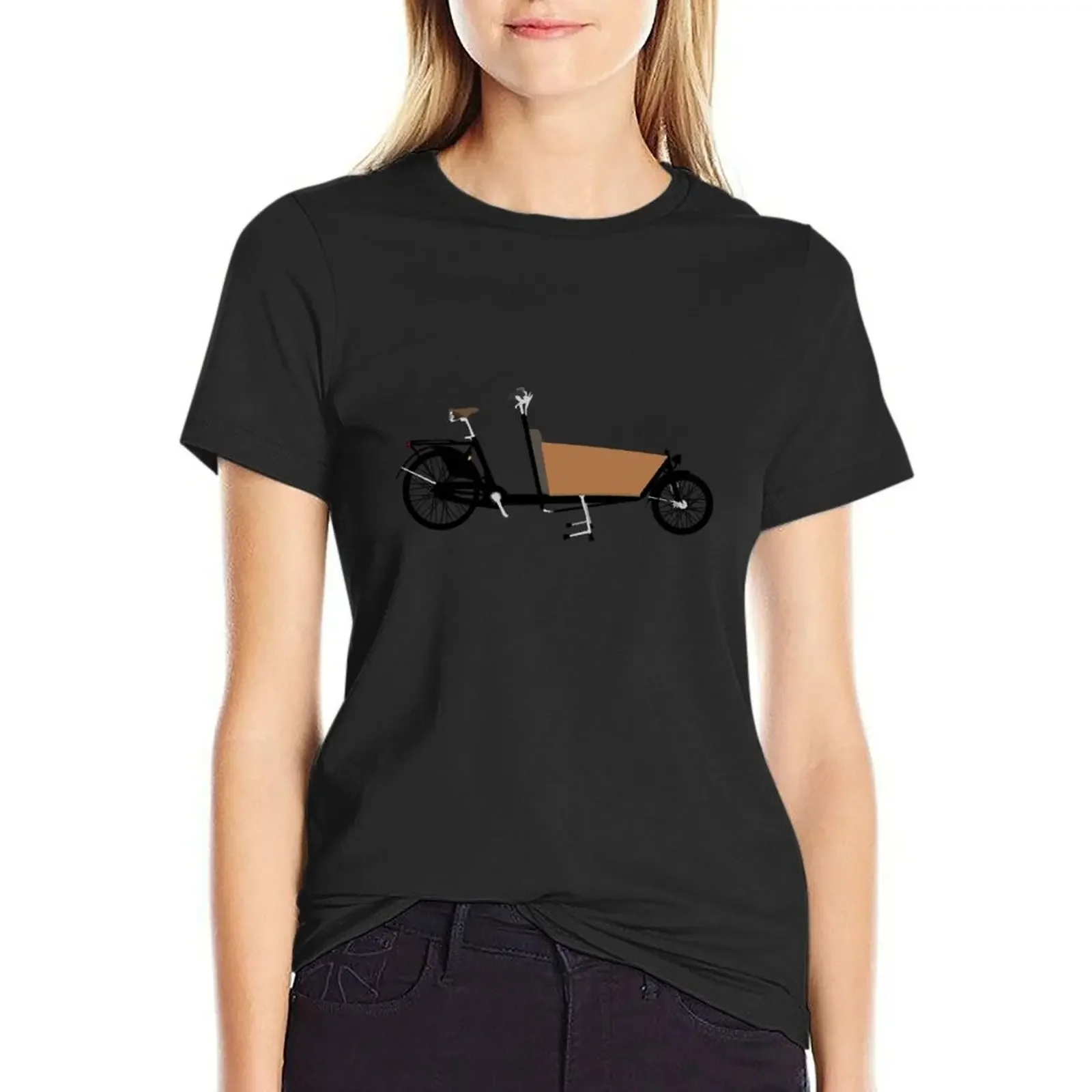 cargo bike T-Shirt new edition Short sleeve tee customizeds fashion woman blouse 2025
cargo bike T-Shirt new edition Short sleeve tee customizeds fashion woman blouse 2025