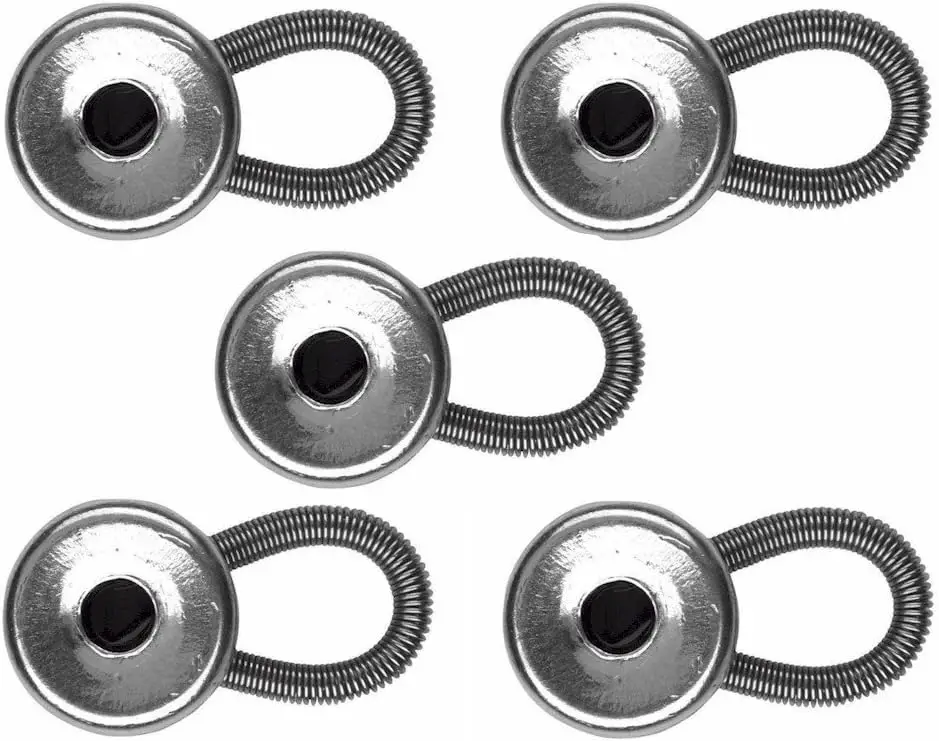 10 Metal Shirt Collar Extenders for Men - Adjustable Button Closure
10 Metal Shirt Collar Extenders for Men - Adjustable Button Closure