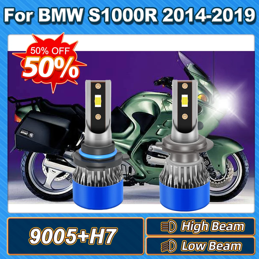 Motorcycle LED Headlight Bulb 20000LM CSP Chip Moto Lamps 12V 6000K Plug And Play For BMW S1000R 2014 2015 2016 2017 2018 2019
Motorcycle LED Headlight Bulb 20000LM CSP Chip Moto Lamps 12V 6000K Plug And Play For BMW S1000R 2014 2015 2016 2017 2018 2019
