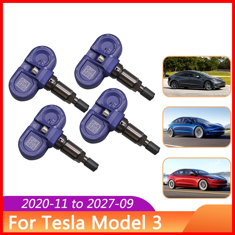 4Pcs Bluetooth Tire Pressure Monitor Sensor For Tesla Model 3 S X Y 1490701-01-C 1490701-01-B
4Pcs Bluetooth Tire Pressure Monitor Sensor For Tesla Model 3 S X Y 1490701-01-C 1490701-01-B
