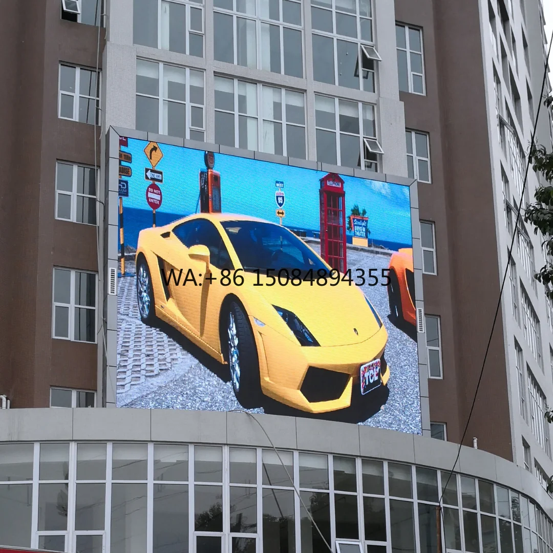 Outdoor Full Color LED Video Wall P3-P5 IP65 Waterproof 5000cd High Brightness Sunlight Readable Customized Size Display
Outdoor Full Color LED Video Wall P3-P5 IP65 Waterproof 5000cd High Brightness Sunlight Readable Customized Size Display