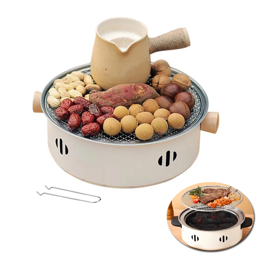 BBQ Stove Portable Barbecue Grill Pan with Grill Net Compact Tabletop BBQ Grill Multifunction for Outdoor Garden Patio
BBQ Stove Portable Barbecue Grill Pan with Grill Net Compact Tabletop BBQ Grill Multifunction for Outdoor Garden Patio