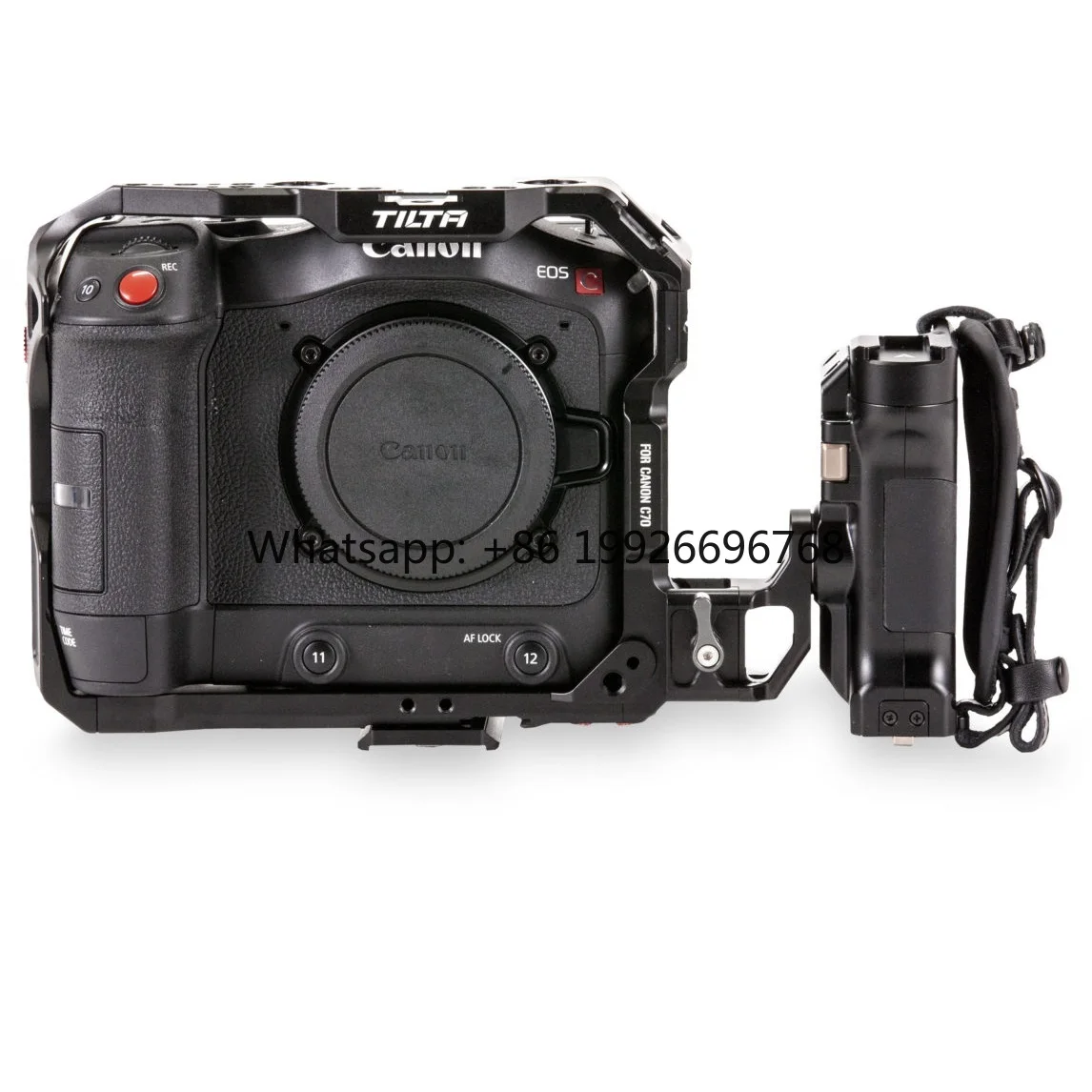 TA-T12-B-B Ing C70 Handheld Kit Minimizes Wear and Improve the Functionality of the C70 When Shooting Handheld
TA-T12-B-B Ing C70 Handheld Kit Minimizes Wear and Improve the Functionality of the C70 When Shooting Handheld