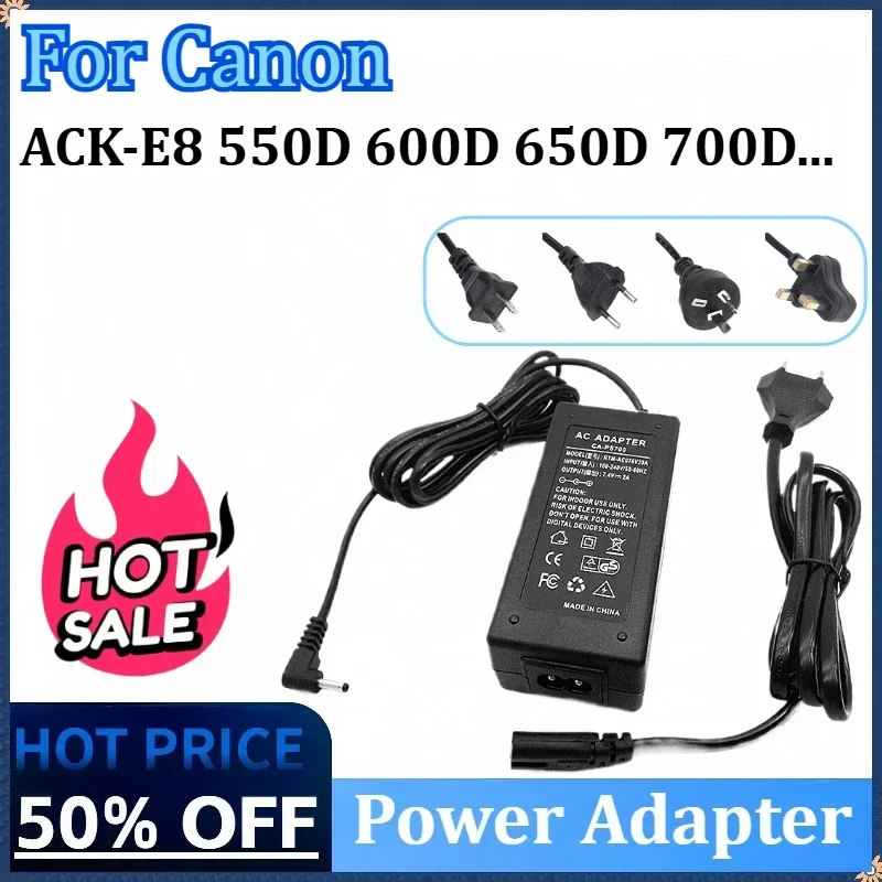ACK-E8 ACKE8 ACK E8 Digital Camera AC Power Adapter Kit for Canon EOS Rebel T2i T3i T4i T5i 550D 600D 650D 700D Kiss X4 X5 X6
ACK-E8 ACKE8 ACK E8 Digital Camera AC Power Adapter Kit for Canon EOS Rebel T2i T3i T4i T5i 550D 600D 650D 700D Kiss X4 X5 X6