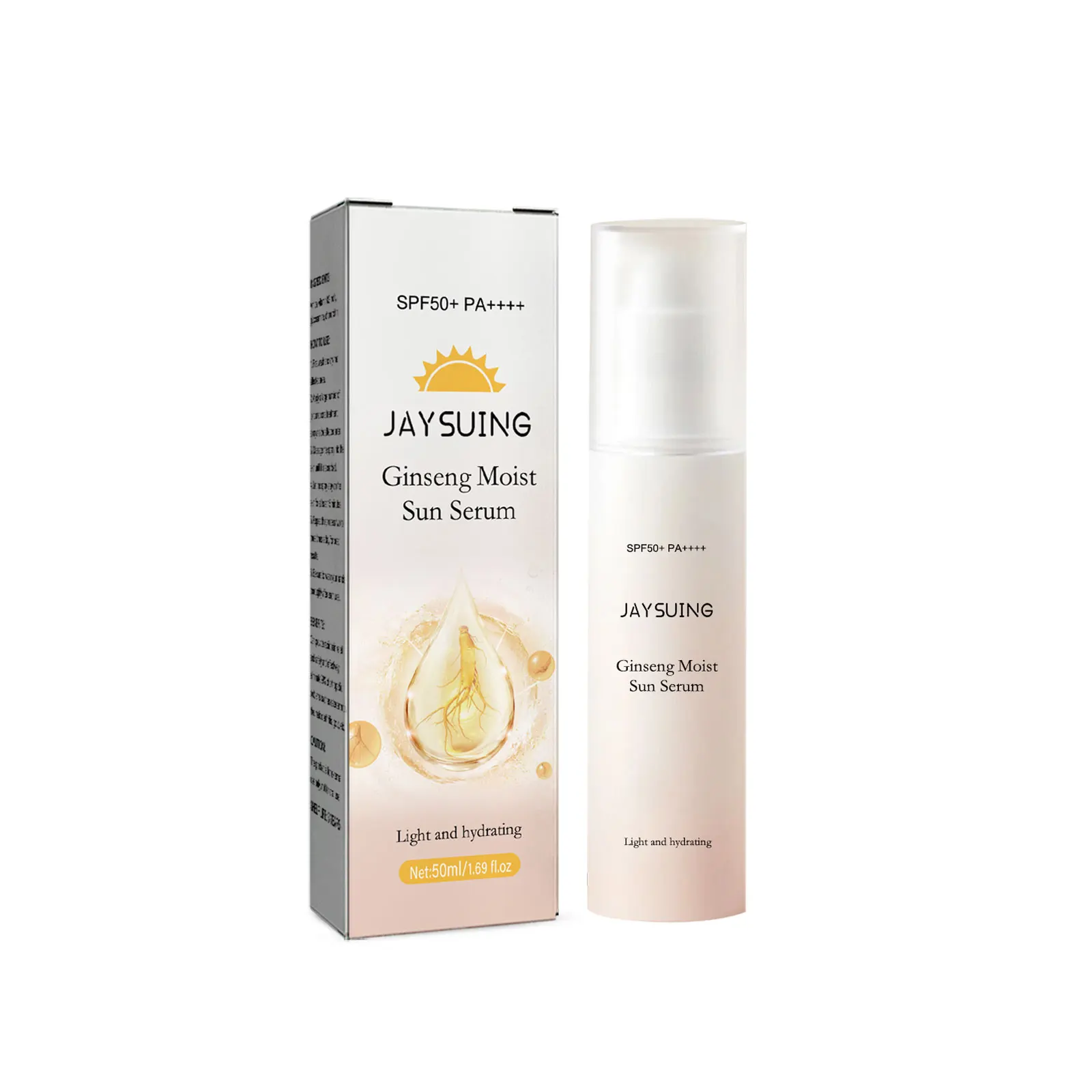 Ginseng Moisturizing And Protective Essence, Natural Makeup Moisturizing Refreshing And Protecting Against Ultraviolet Light Essence
Ginseng Moisturizing And Protective Essence, Natural Makeup Moisturizing Refreshing And Protecting Against Ultraviolet Light Essence