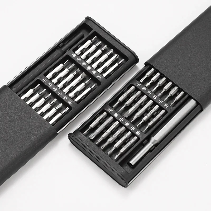 Набор отверток NJBLZE 25 в 1, магнитные биты Phillips Torx Hex, прецизионный разборный мини-футляр для инструментов «сделай сам», ремонт домашнего ПК и телефона
Набор отверток NJBLZE 25 в 1, магнитные биты Phillips Torx Hex, прецизионный разборный мини-футляр для инструментов «сделай сам», ремонт домашнего ПК и телефона
