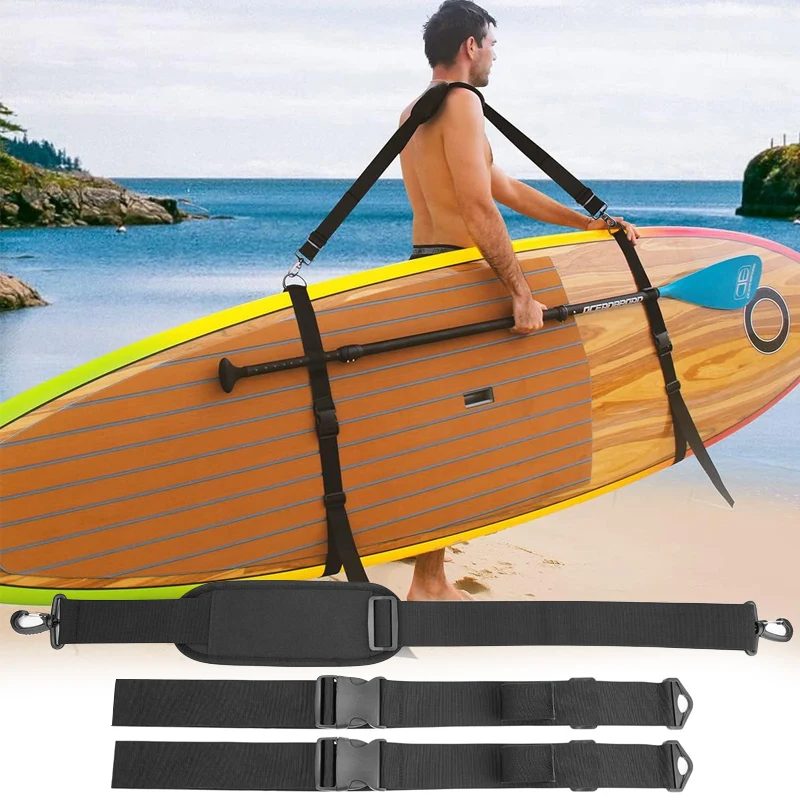 Nylon Kayak Carrying Strap Adjustable Heavy-Duty Shoulder Harness Surfboard Sling for Paddleboard Canoe Outdoor Portable
Nylon Kayak Carrying Strap Adjustable Heavy-Duty Shoulder Harness Surfboard Sling for Paddleboard Canoe Outdoor Portable