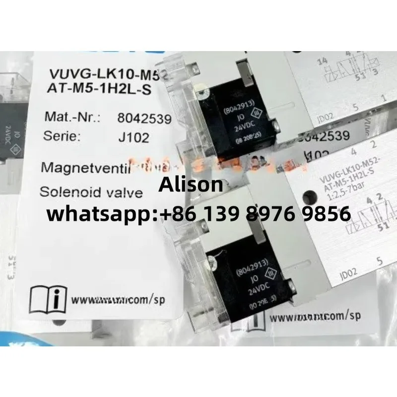 Valve VUVG-L10-T32C-RT-M5-1P3 VUVG-L10-M52-MT-M5-1P3 VUVG-L10-M52-RT-M7-1P3 VUVG-L10-T32C-AT-M5-1P3 VUVG-L10-T32C-MT-M5-1P3
Valve VUVG-L10-T32C-RT-M5-1P3 VUVG-L10-M52-MT-M5-1P3 VUVG-L10-M52-RT-M7-1P3 VUVG-L10-T32C-AT-M5-1P3 VUVG-L10-T32C-MT-M5-1P3