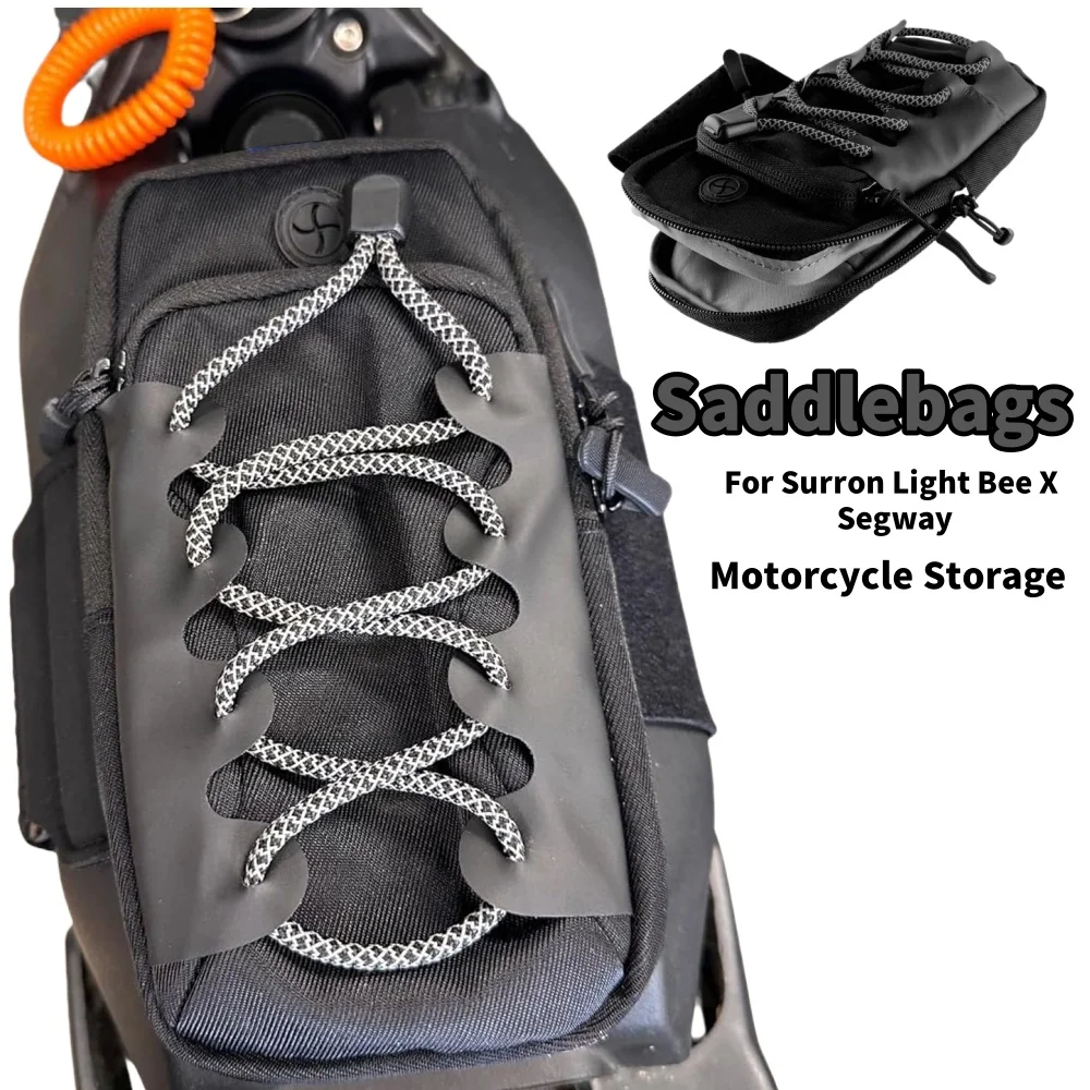 1Pcs Motorcycle Saddlebags Handlebar Battery Cover Front Frame Bag Storage For Surron Light Bee X Segway Motorcycle Accessories
1Pcs Motorcycle Saddlebags Handlebar Battery Cover Front Frame Bag Storage For Surron Light Bee X Segway Motorcycle Accessories