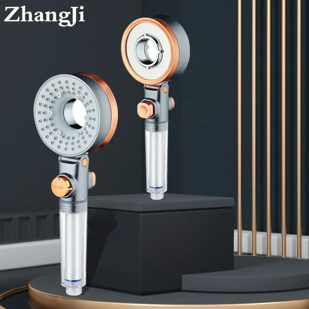 ZhangJi Double Sided Unique Shower Head Bathroom 3 Jettings Water Saving Filtration Round Rainfall Adjustable Nozzle Sprayer
ZhangJi Double Sided Unique Shower Head Bathroom 3 Jettings Water Saving Filtration Round Rainfall Adjustable Nozzle Sprayer
