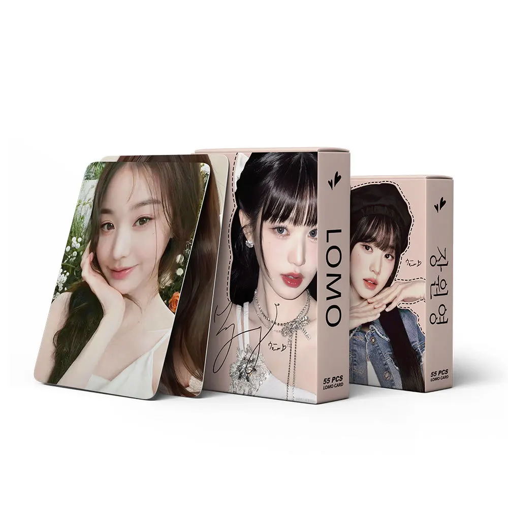 Kpop Idols WonYoung Personal Photocards 55pcs/Set High Quality HD Photo Korean Style LOMO Card INS Coated Card Fans Collection
Kpop Idols WonYoung Personal Photocards 55pcs/Set High Quality HD Photo Korean Style LOMO Card INS Coated Card Fans Collection