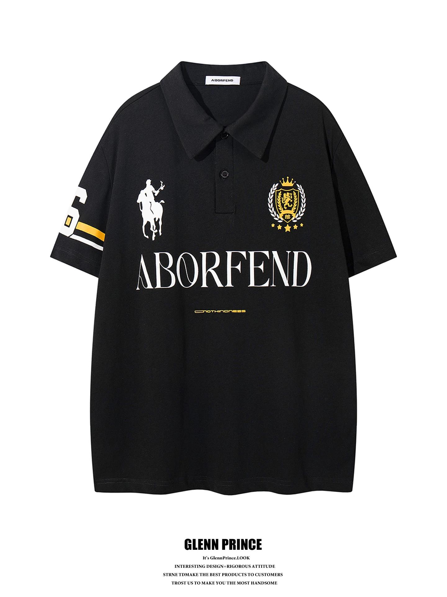 GPstudio American Retro Shirt Men's Summer Sport Casual Turn-down Collar Short Sleeve T-shirt Printed Ruffle Label
GPstudio American Retro Shirt Men's Summer Sport Casual Turn-down Collar Short Sleeve T-shirt Printed Ruffle Label