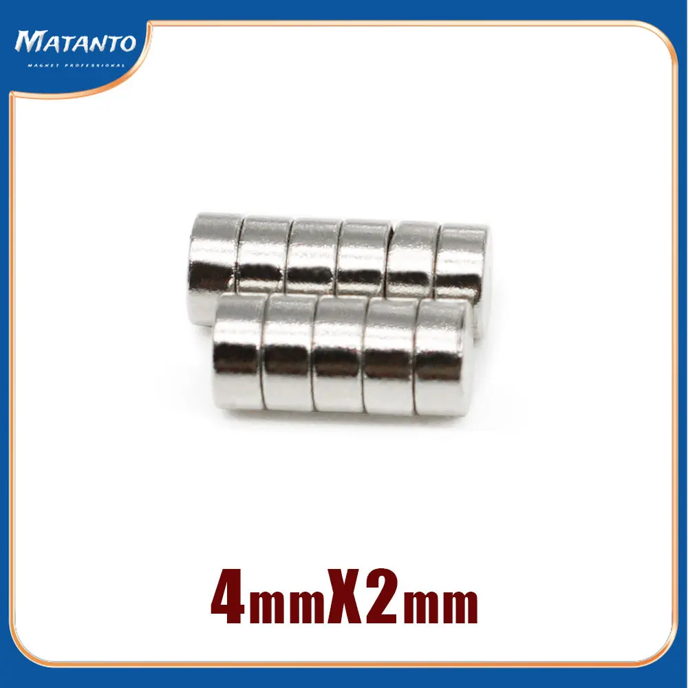 50/100/200/500/1000/2000PCS 4x2 Small Round Rare Earth Magnets Strong 4x2mm N35 4mm*2mm Permanent Neodymium Magnets Disc 4*2 mm
50/100/200/500/1000/2000PCS 4x2 Small Round Rare Earth Magnets Strong 4x2mm N35 4mm*2mm Permanent Neodymium Magnets Disc 4*2 mm