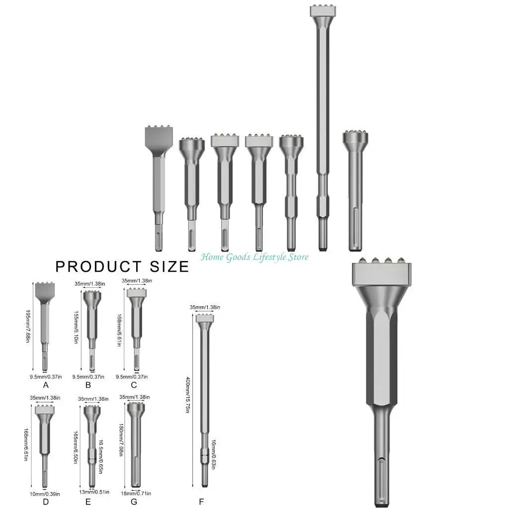 E74E Multifunction Head Precisions Engineered Head for Demolition Hammer
E74E Multifunction Head Precisions Engineered Head for Demolition Hammer