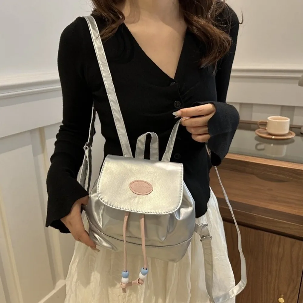 Portable Mini PU Leather Backpack Small Pack Korean Style Shoulders Bag Solid Color Handbag Y2K Backpack Students
Portable Mini PU Leather Backpack Small Pack Korean Style Shoulders Bag Solid Color Handbag Y2K Backpack Students