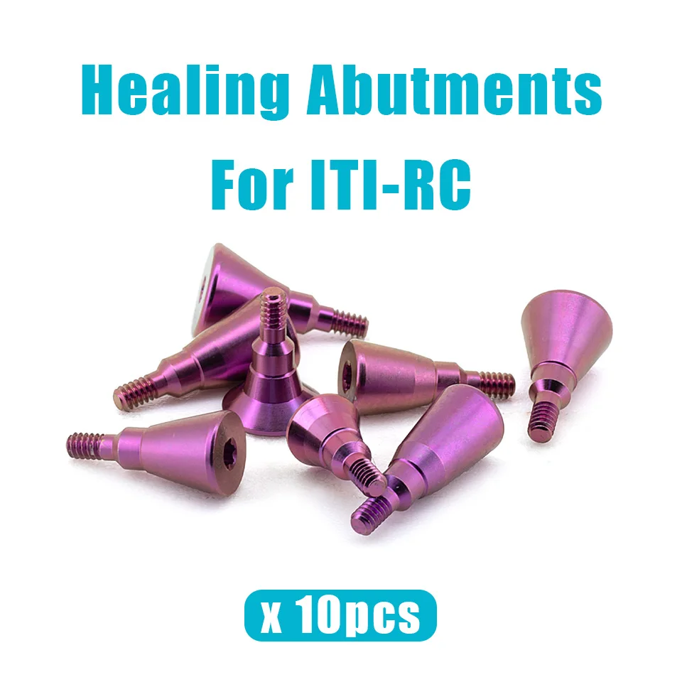 10Pcs Dental Healing Abutments For Straumann ITI System NC RC RN Implant Accessories High Precision Medical Titanium Alloy
10Pcs Dental Healing Abutments For Straumann ITI System NC RC RN Implant Accessories High Precision Medical Titanium Alloy