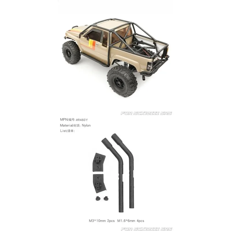 For Axial 1/10 SCX10 III 1987 Toyota SR5 RC Crawler Scale Exhaust Pipe / Tailpipe Tip – Realistic Exhaust Upgrade Parts
For Axial 1/10 SCX10 III 1987 Toyota SR5 RC Crawler Scale Exhaust Pipe / Tailpipe Tip – Realistic Exhaust Upgrade Parts