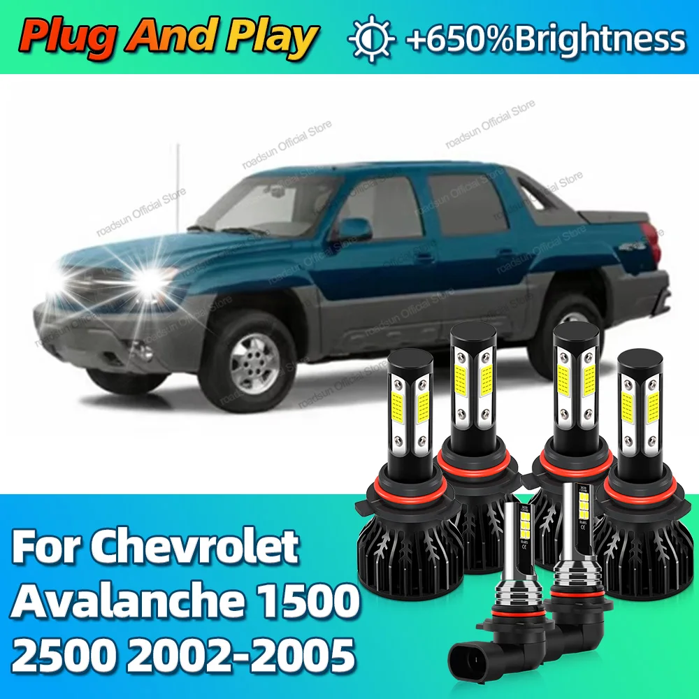 2/6Pcs 180W Car Headlight HB3 HB4 Auto LED Lamp Fog Light Bulb 9145 6000K For Chevrolet Avalanche 1500 2500 2002 2003 2004 2005
2/6Pcs 180W Car Headlight HB3 HB4 Auto LED Lamp Fog Light Bulb 9145 6000K For Chevrolet Avalanche 1500 2500 2002 2003 2004 2005