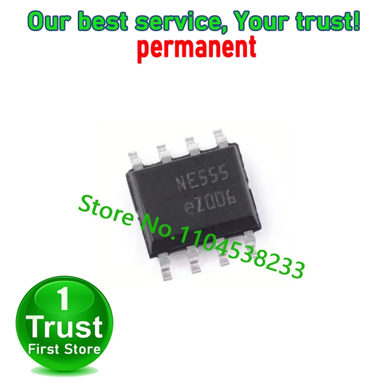50PCS/LOT NE555 NE555DT NE555DR SOP-8 Trust First in stock
50PCS/LOT NE555 NE555DT NE555DR SOP-8 Trust First in stock
