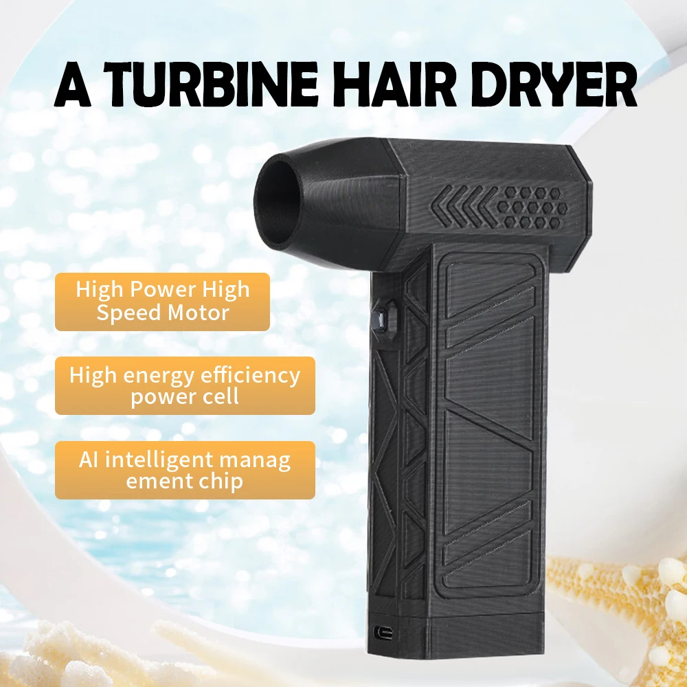 130000RPM Turbofan Brushless Motor 200W High Power Jet Fan Dust Blower Wind Speed 52m/s Violent Turbo Fan Mini Air Duster Tools
130000RPM Turbofan Brushless Motor 200W High Power Jet Fan Dust Blower Wind Speed 52m/s Violent Turbo Fan Mini Air Duster Tools