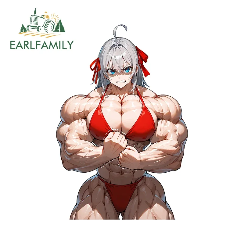 EARLFAMILY for Anime Muscle Alisa Car Stickers Amusing Cartoon Girl Tuya Design Decals Waterproof JDM Occlusion Scratch Car Wrap
EARLFAMILY for Anime Muscle Alisa Car Stickers Amusing Cartoon Girl Tuya Design Decals Waterproof JDM Occlusion Scratch Car Wrap