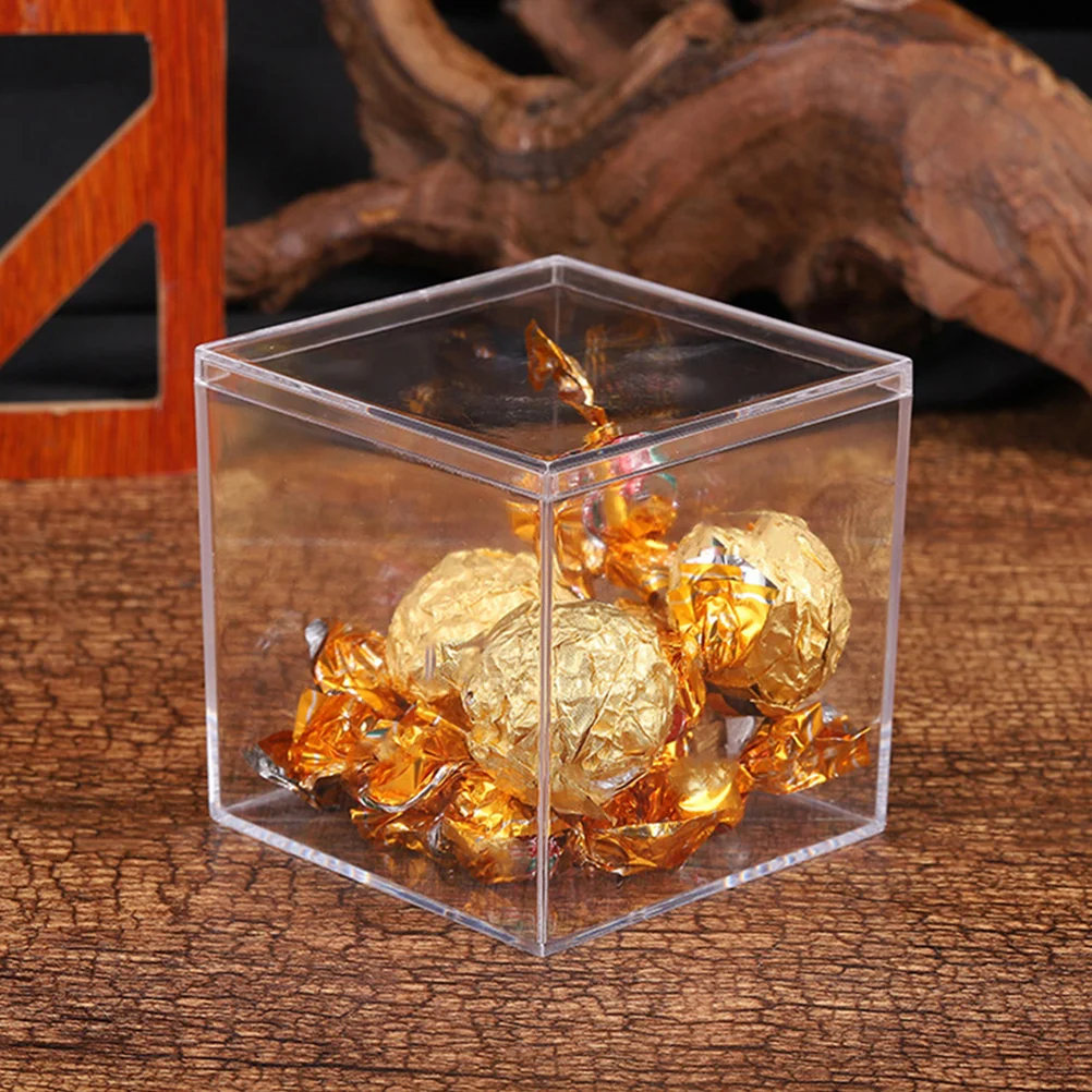 9 Pcs Candy Jewelry Box Accessory Cake Boxes Transparent Acrylic Case Candies Household Gift Accessories Portable
9 Pcs Candy Jewelry Box Accessory Cake Boxes Transparent Acrylic Case Candies Household Gift Accessories Portable