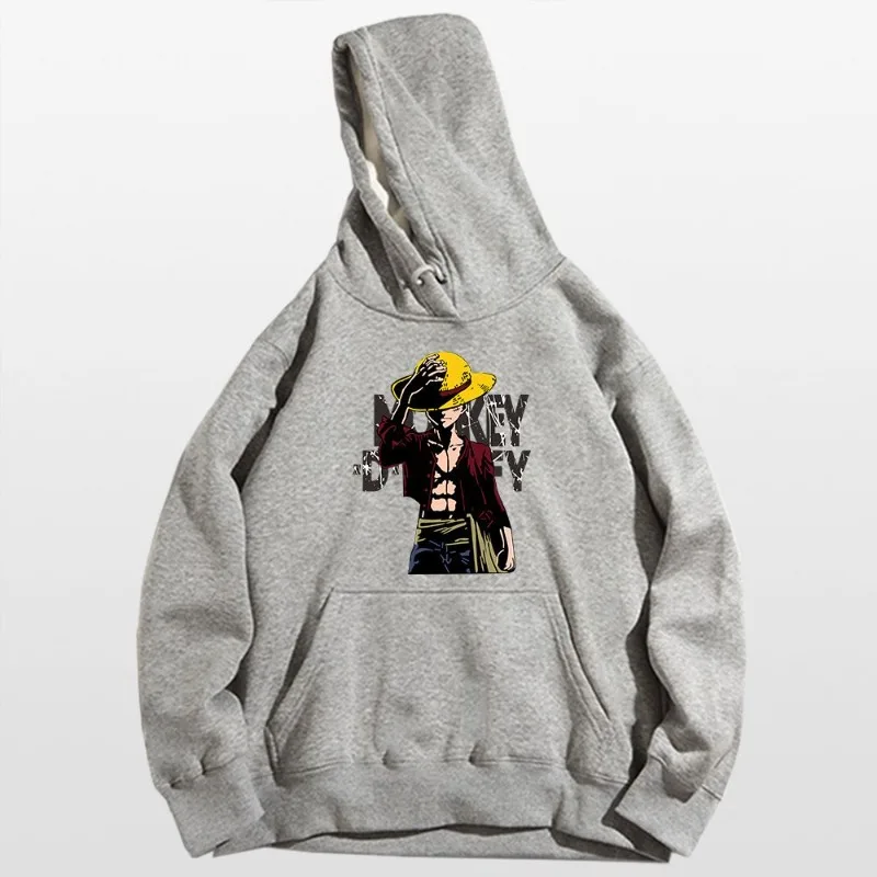 ONE PIECE Hooded Sweater Male Student Spring and Autumn Tide Brand Japanese Animation Joint Luffy Loose Long-sleeved Jacket
ONE PIECE Hooded Sweater Male Student Spring and Autumn Tide Brand Japanese Animation Joint Luffy Loose Long-sleeved Jacket