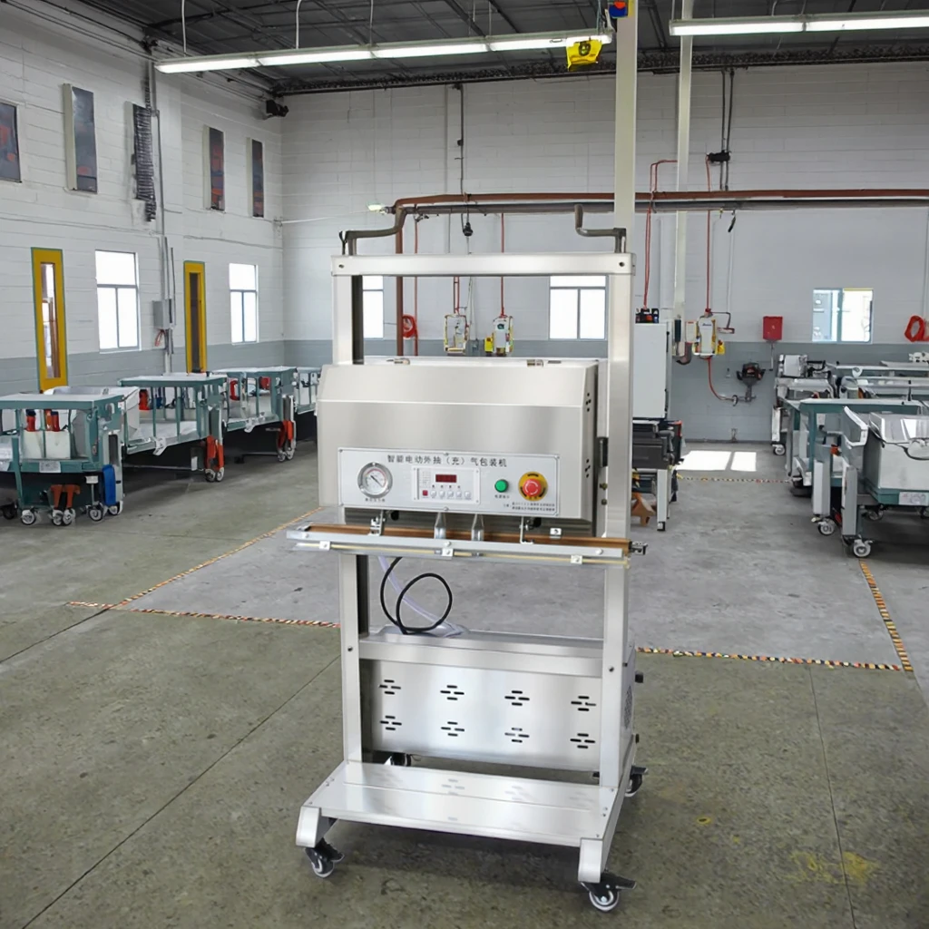 Plush Toy Vacuum Packaging Machine 600/800/1000 Type Vertical External Suction Inflation Sealing Integrated Vacuum Machine
Plush Toy Vacuum Packaging Machine 600/800/1000 Type Vertical External Suction Inflation Sealing Integrated Vacuum Machine