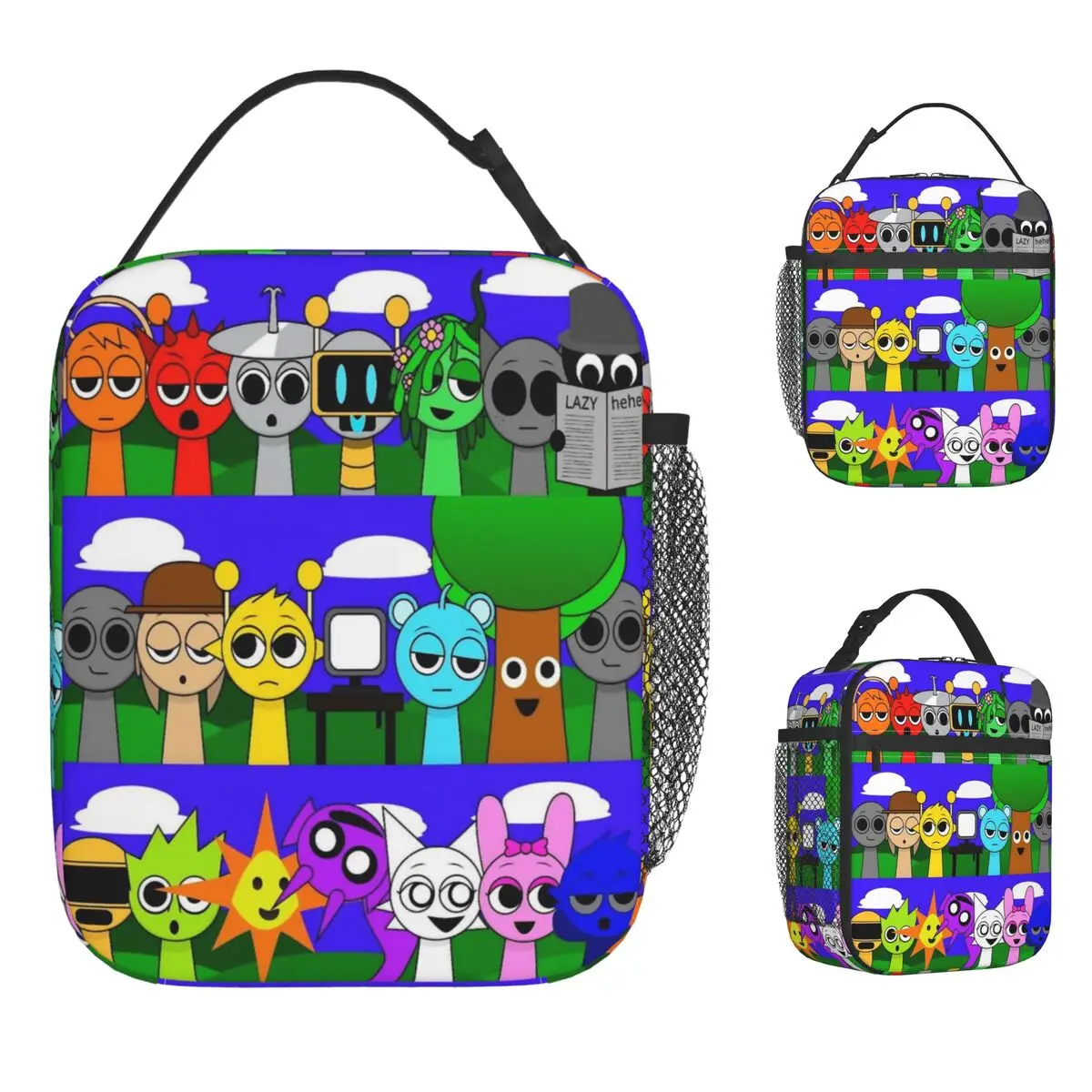 Horror Sprunki Beats Music Game Insulated Lunch Bags Leakproof Reusable Thermal Bag Tote Lunch Box School Outdoor Bento Pouch
Horror Sprunki Beats Music Game Insulated Lunch Bags Leakproof Reusable Thermal Bag Tote Lunch Box School Outdoor Bento Pouch