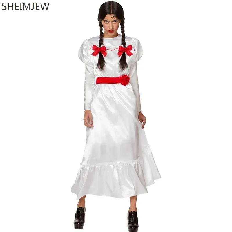 Halloween Party Evil Ghost Bride Witch Cosplay Dress Horror Doll Adult Weird Acting Costumes Carnival Masquerade Dress Up Sets
Halloween Party Evil Ghost Bride Witch Cosplay Dress Horror Doll Adult Weird Acting Costumes Carnival Masquerade Dress Up Sets