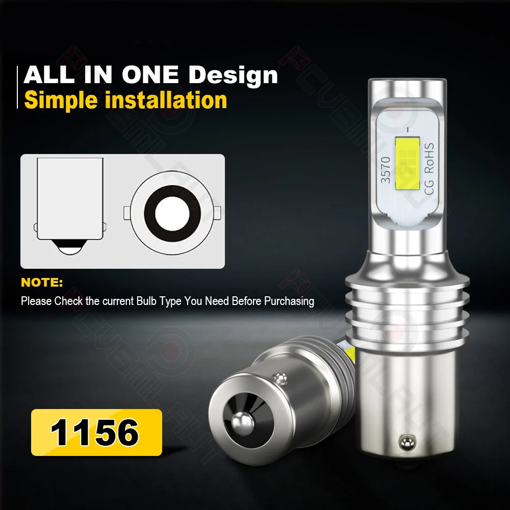 PCVBMLAUT 2PCS Car lights 1156 Super Bright LED Headlights High Low Beam Fog Light Bulb White 12V Minisize Car accsesories
PCVBMLAUT 2PCS Car lights 1156 Super Bright LED Headlights High Low Beam Fog Light Bulb White 12V Minisize Car accsesories
