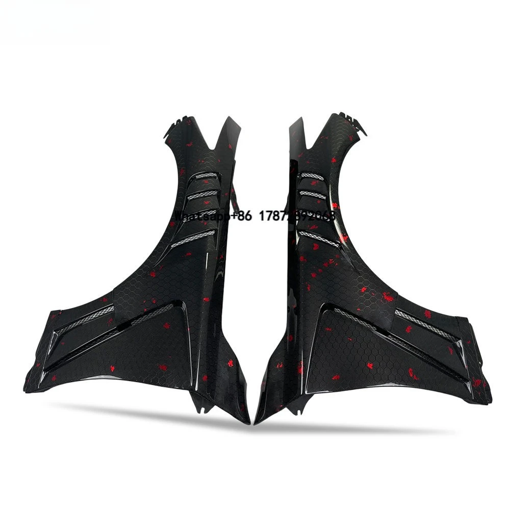 Q50 Carbon Fiber Mudguards, Suitable for 2014-2023 Infiniti Q50 and Q50S Retrofitting with Spherical Carbon Fiber Mudguards.
Q50 Carbon Fiber Mudguards, Suitable for 2014-2023 Infiniti Q50 and Q50S Retrofitting with Spherical Carbon Fiber Mudguards.