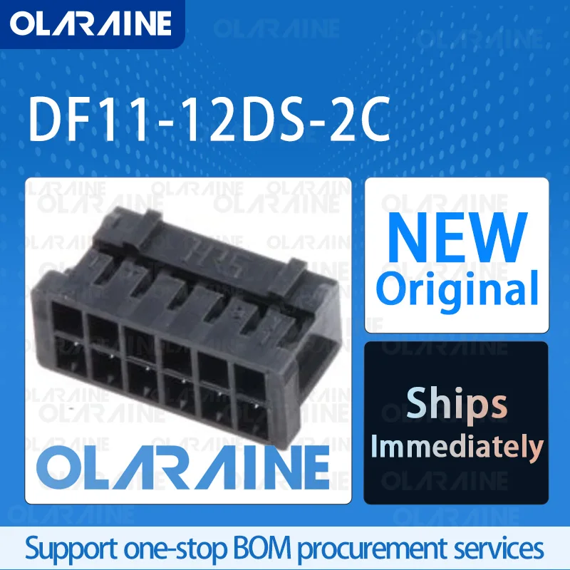 50/200/500Pcs DF11-12DS-2C 100% brand new and original IC chip Connectors Headers and Wire Housings 12 Position 2 A
50/200/500Pcs DF11-12DS-2C 100% brand new and original IC chip Connectors Headers and Wire Housings 12 Position 2 A