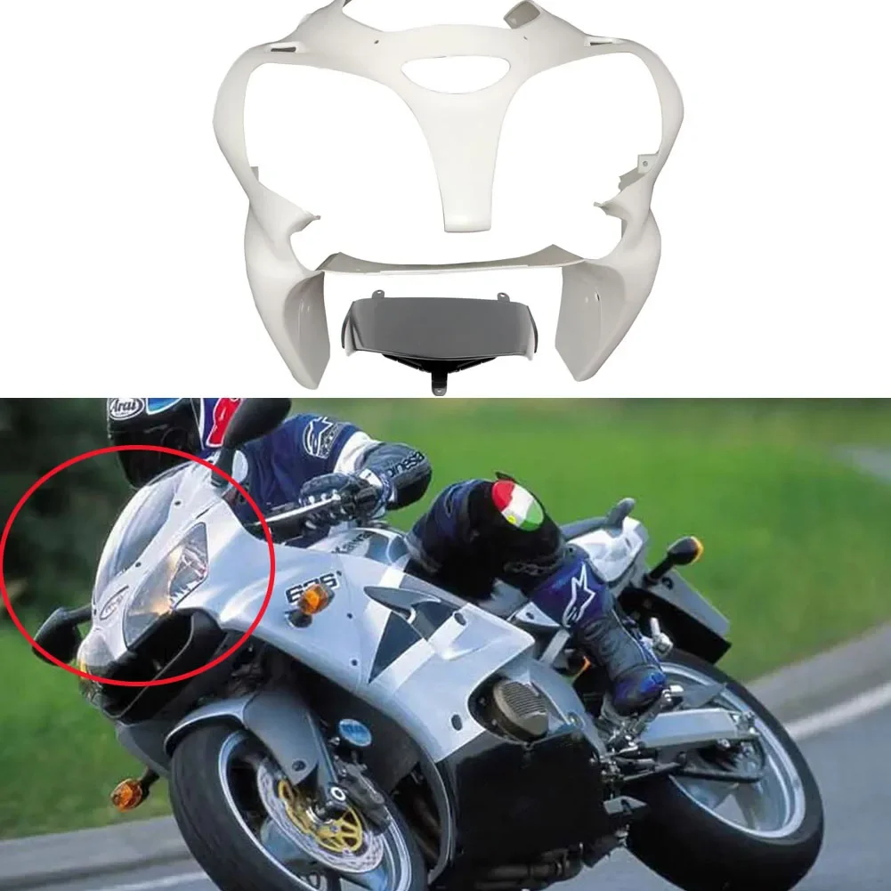Unpainted ABS Raw Front Cowl Nose fairing kit for KAWASAKI NINJA 636 ZX-6R 600 2000 2001 2002
Unpainted ABS Raw Front Cowl Nose fairing kit for KAWASAKI NINJA 636 ZX-6R 600 2000 2001 2002