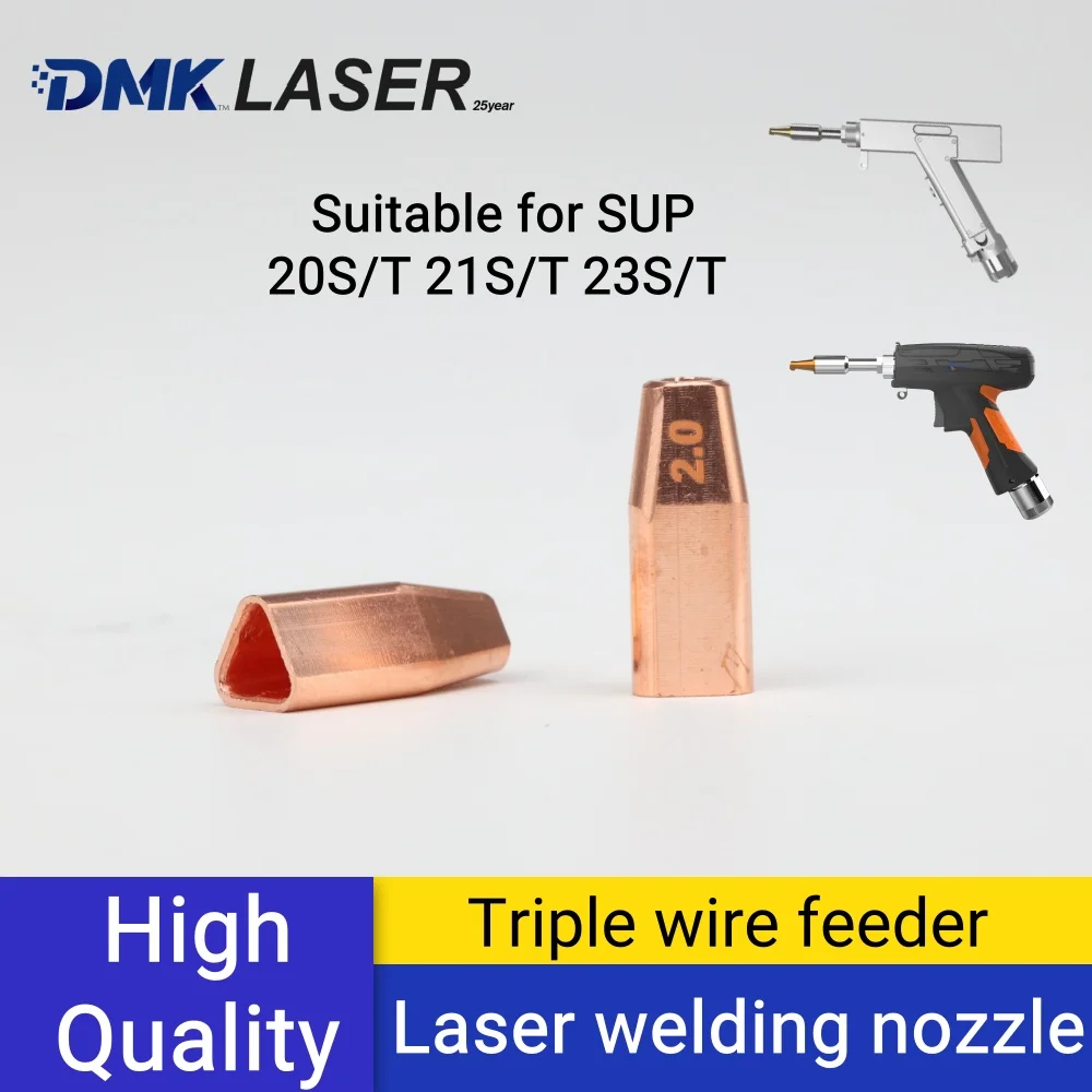 CQWY original Triple wire feeder laser welding nozzles for laser welder gun SUP20S/T 21S/T 23S/T SUP-AMF-T wire feeder parts
CQWY original Triple wire feeder laser welding nozzles for laser welder gun SUP20S/T 21S/T 23S/T SUP-AMF-T wire feeder parts
