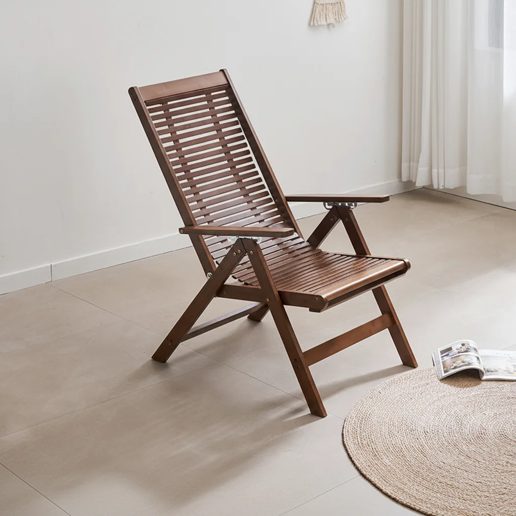 &One Seat Recliner Folding Rocking Chair Slatted Bamboo Backrest Fabric Upholstery-Minimalist Modern Design Outdoor Beach Balcon
&One Seat Recliner Folding Rocking Chair Slatted Bamboo Backrest Fabric Upholstery-Minimalist Modern Design Outdoor Beach Balcon