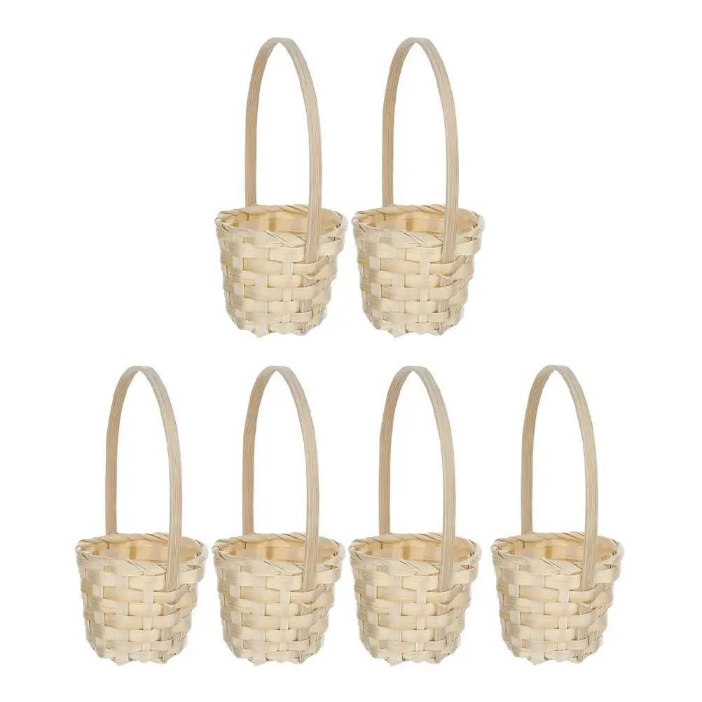 3 Pcs Mini Woven Baskets Storage Baskets Handmade Elegant Decorative Picnic Basket Reusable Housewares Bamboo Style
3 Pcs Mini Woven Baskets Storage Baskets Handmade Elegant Decorative Picnic Basket Reusable Housewares Bamboo Style
