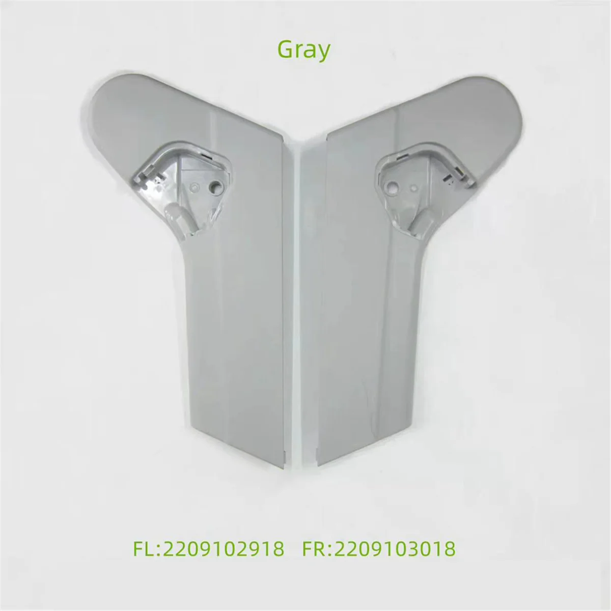 1 пара серой накладки на сиденье для Mercedes-Benz S-Class W220 S500 S430 S600 S55 AMG 2000-2002 A2209102918 2209103018-A33K
1 пара серой накладки на сиденье для Mercedes-Benz S-Class W220 S500 S430 S600 S55 AMG 2000-2002 A2209102918 2209103018-A33K