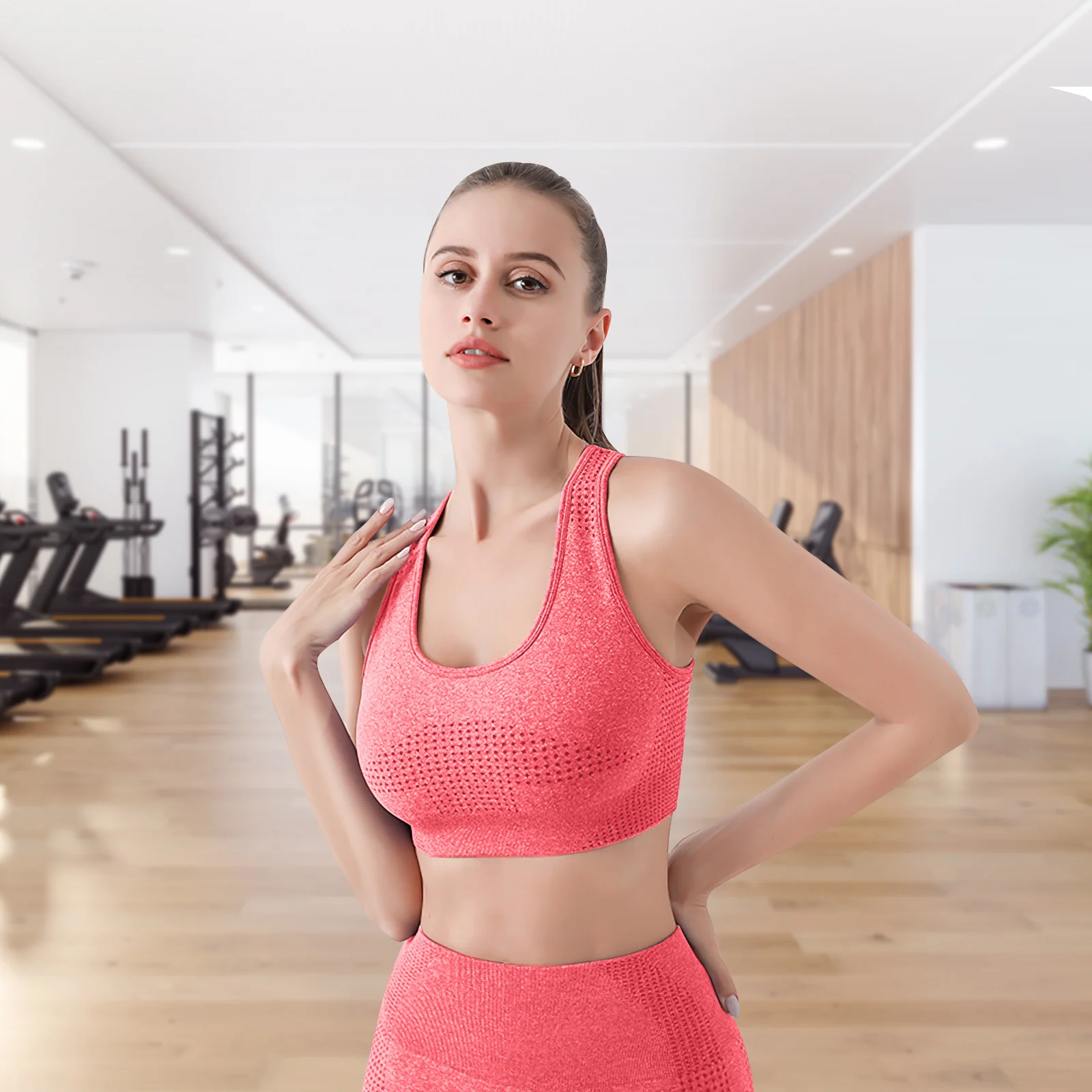 1Set Yoga Workout Set Lightweight Breathable Elastic Clothes for Women Gym Fitness Yoga Clothes Workout Outfits
1Set Yoga Workout Set Lightweight Breathable Elastic Clothes for Women Gym Fitness Yoga Clothes Workout Outfits