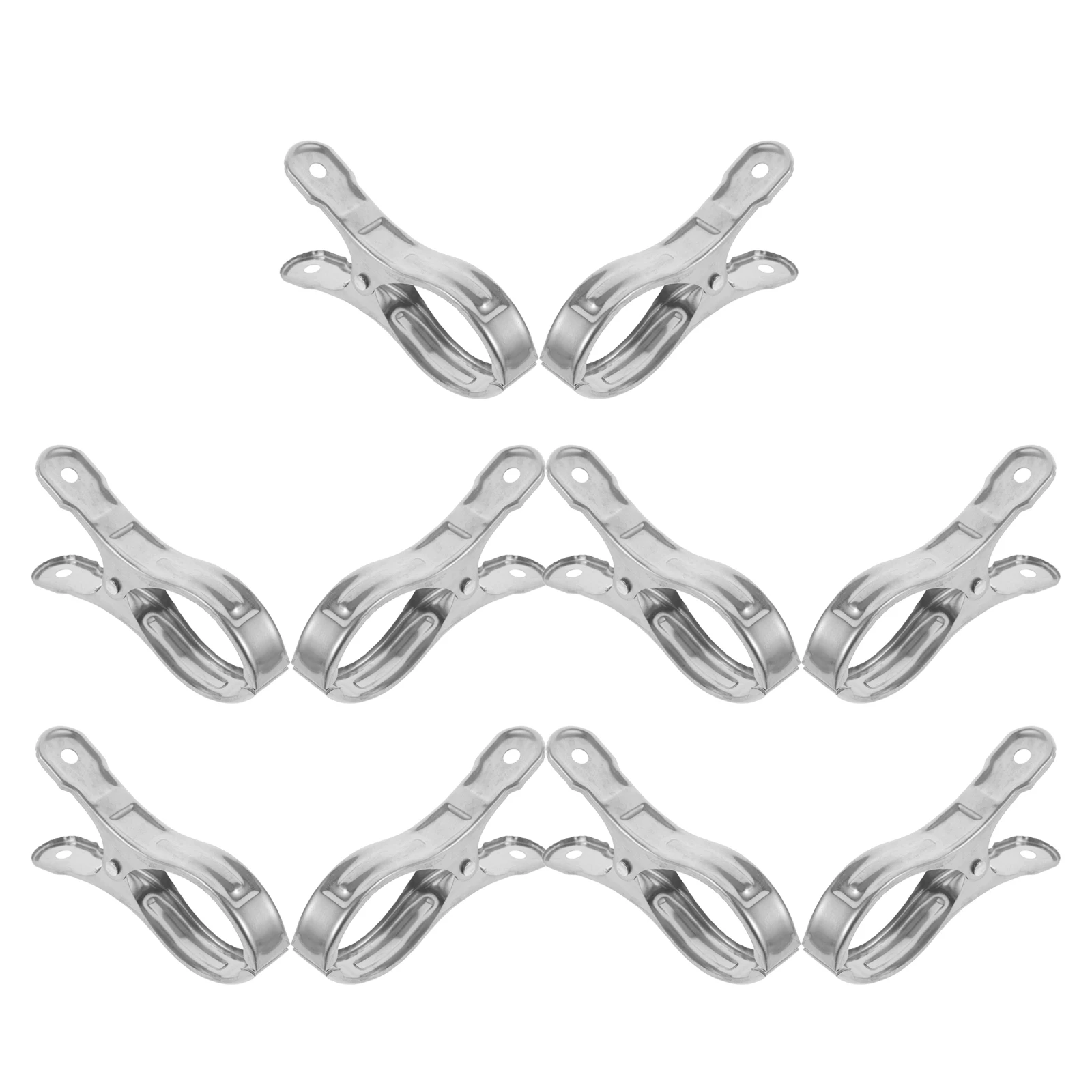 10pcs Stainless Steel Clothespins Clips For Laundry Bed Sheet Quilt Towel Socks Baby Clothes Gloves Scarf Home Storage
10pcs Stainless Steel Clothespins Clips For Laundry Bed Sheet Quilt Towel Socks Baby Clothes Gloves Scarf Home Storage
