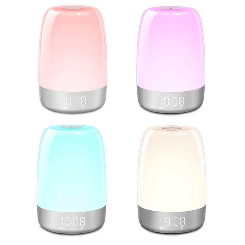 Touch Wake Up Night Light with Sunrise Simulation Alarm Clock, 2 Ways Dimmable Warm White Bedside Lamp for Kid Bedrooms
Touch Wake Up Night Light with Sunrise Simulation Alarm Clock, 2 Ways Dimmable Warm White Bedside Lamp for Kid Bedrooms