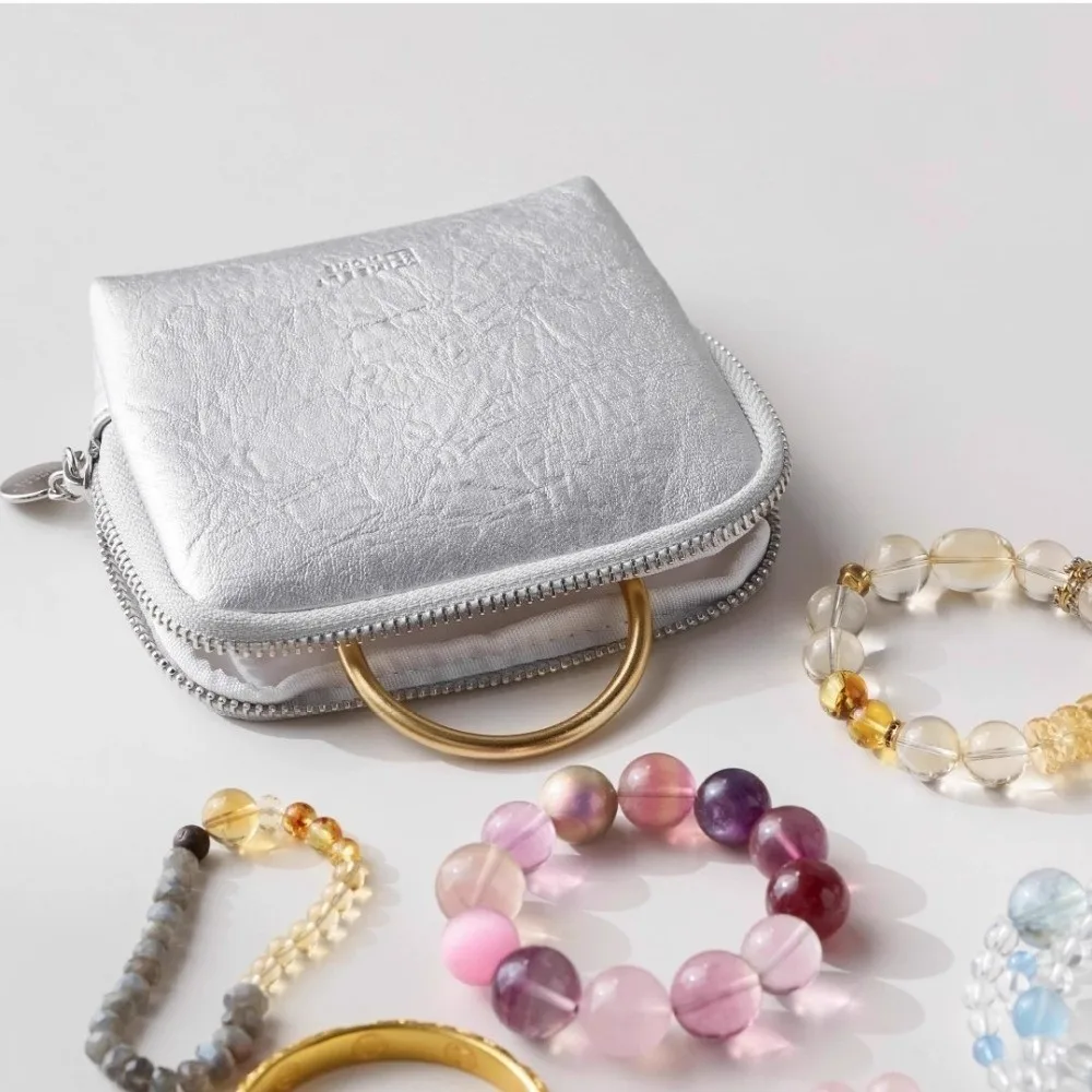 Элегантный дорожный футляр для ювелирных изделий из искусственной кожи на молнии, мини-органайзер для ювелирных изделий, портативный с отделениями, сумка для хранения ювелирных изделий 
Элегантный дорожный футляр для ювелирных изделий из искусственной кожи на молнии, мини-органайзер для ювелирных изделий, портативный с отделениями, сумка для хранения ювелирных изделий